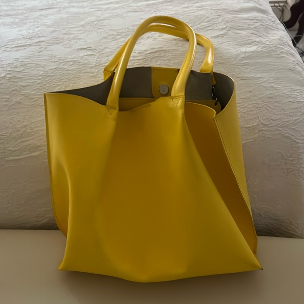 Yellow mark and graham purse